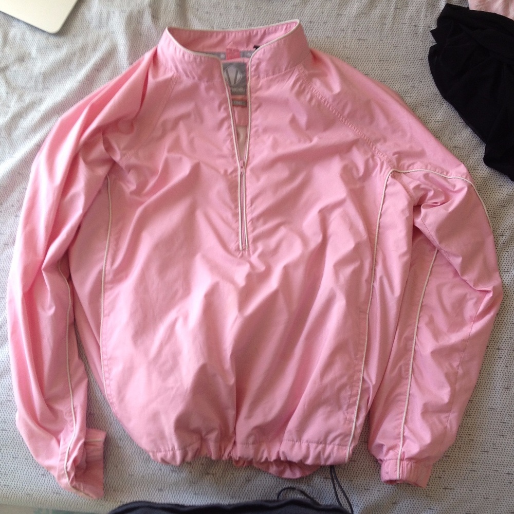 Pink Windbreaker